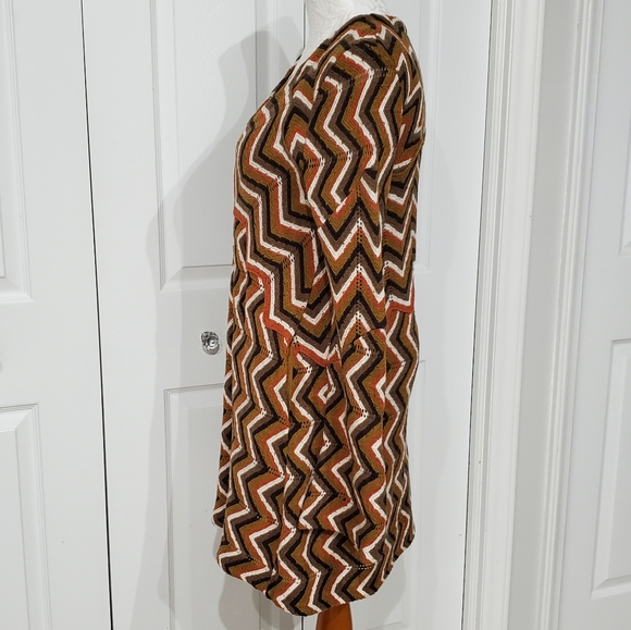 Host Picked - Free People "Rhiannon" Chevron Sweater Dress NWOT - Picture 10 of 15